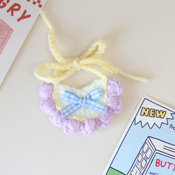 labubu crochet bib - Image 12