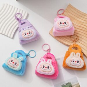 labubu poket keychain coin purses