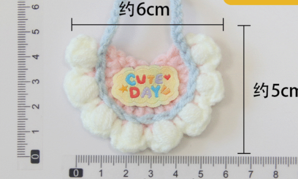 labubu crochet bib - Image 2