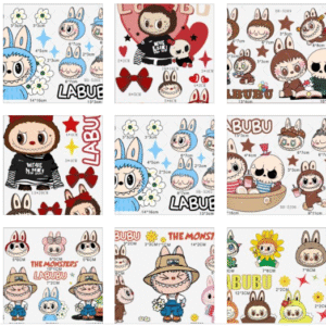 Labubu  sticker for car motorcycle suitcase notebook laptop
